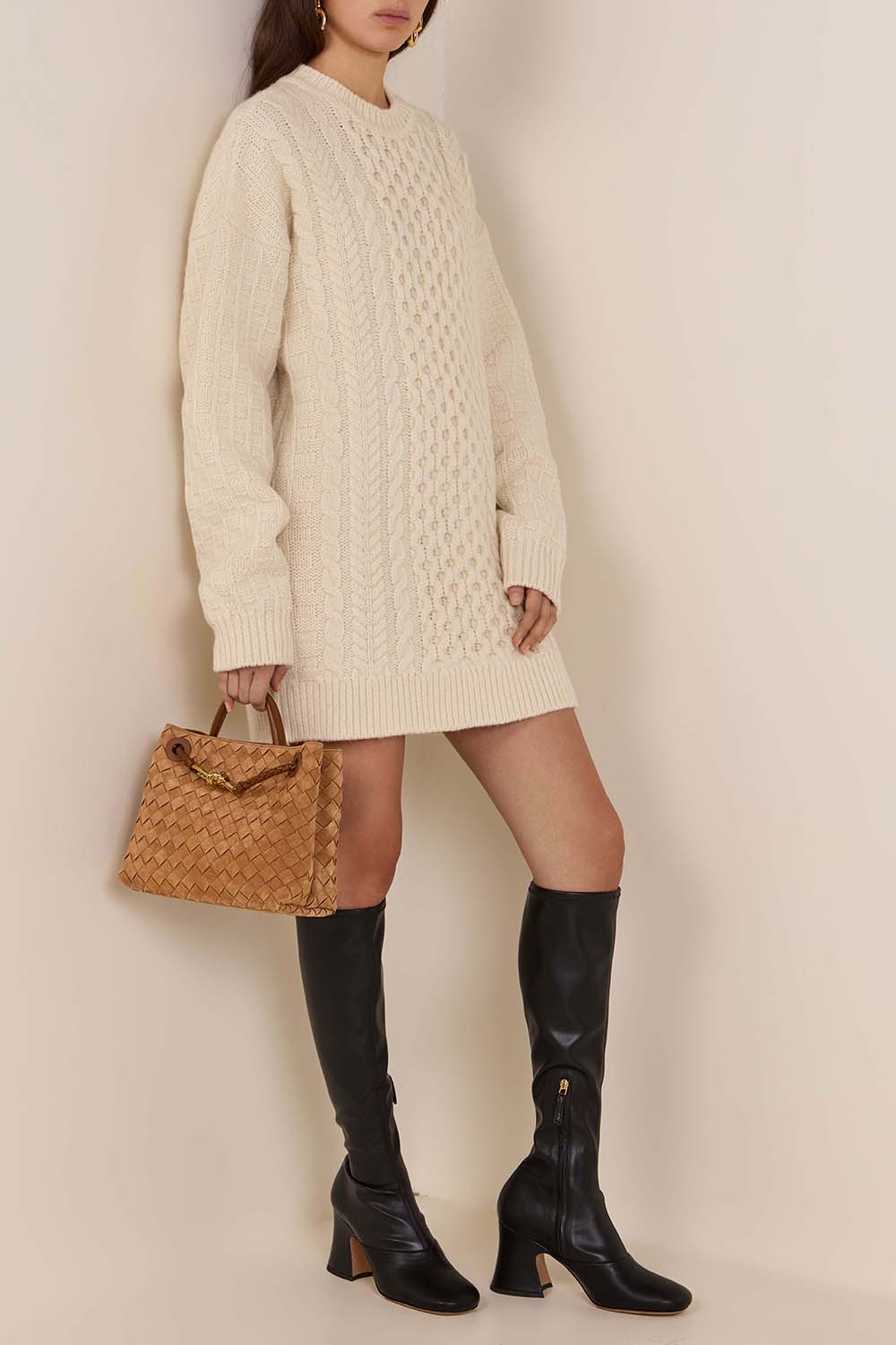 שמלת סריג מיני